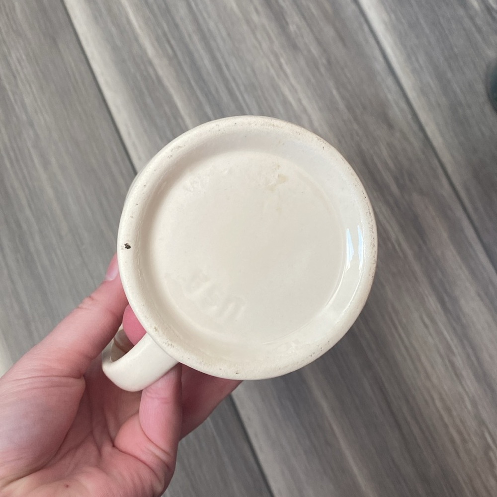 NWOT Cream/ white colored mug - Picture 3 of 3